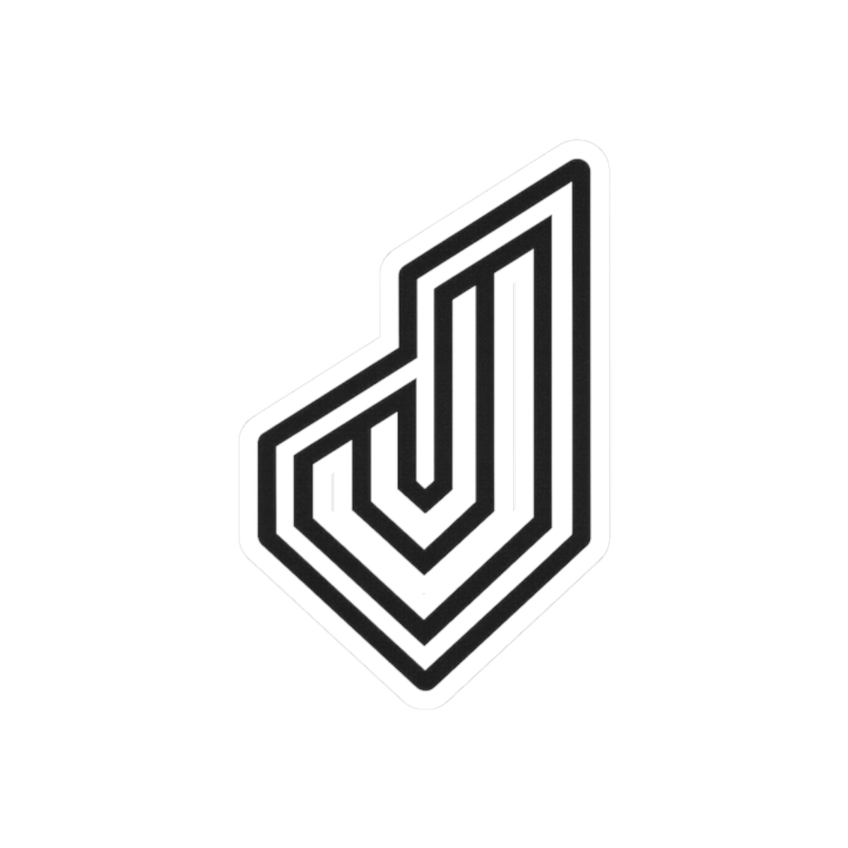 Jynxzi Logo Sticker | Bold Gaming Vinyl Decal - alternate angle 3, merchandise