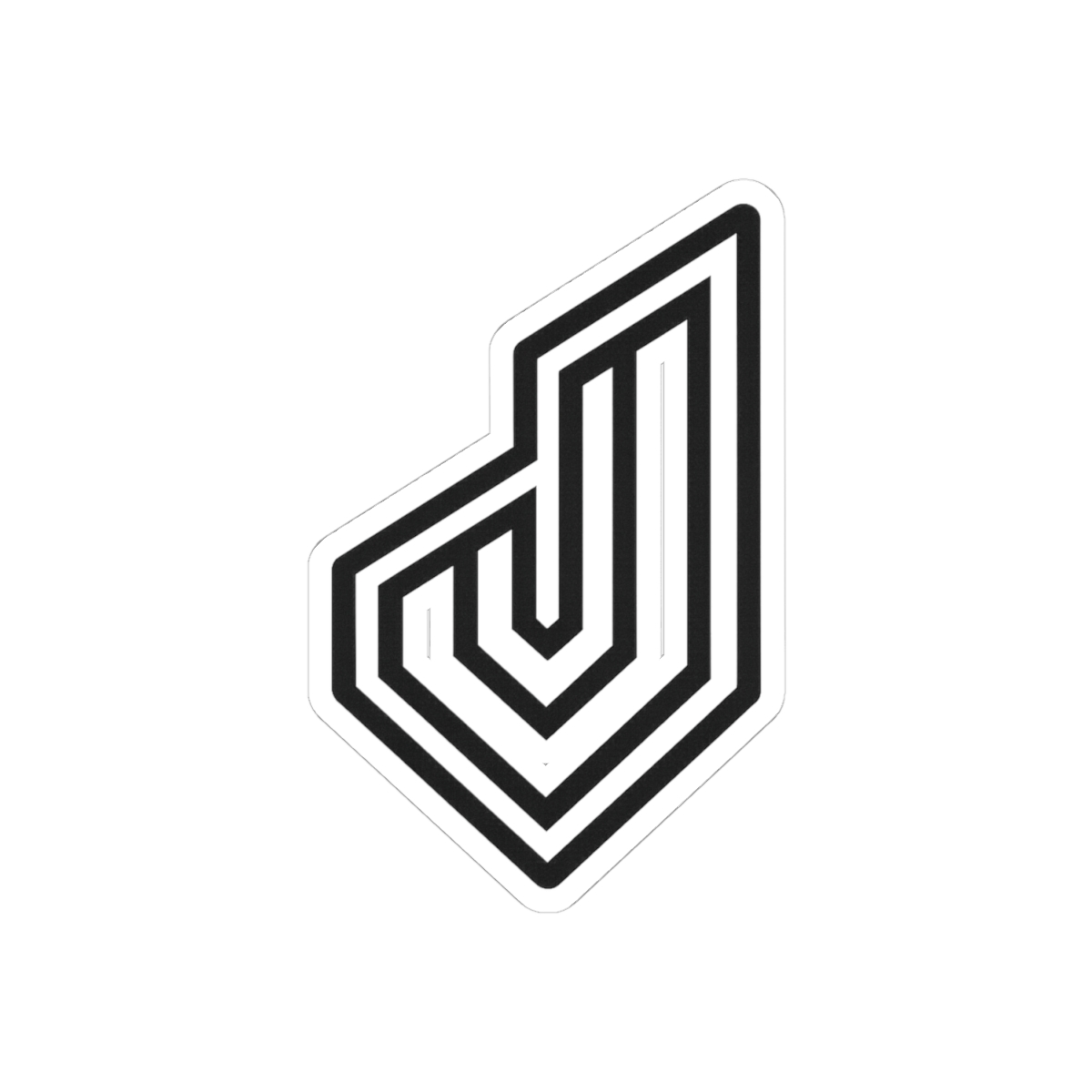 Jynxzi Logo Sticker | Bold Gaming Vinyl Decal - alternate angle 2, merchandise