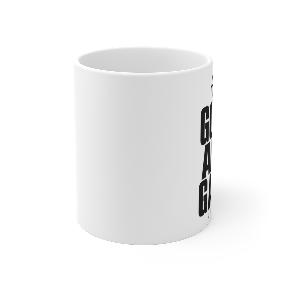 Jynxzi "Good Aim Gang" White Mug - alternate angle 1, merchandise