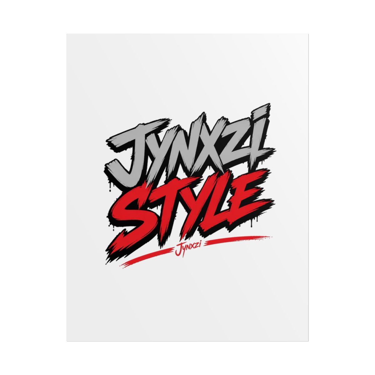 Jynxzi "JYNXZI STYLE" Poster - alternate angle 1, merchandise
