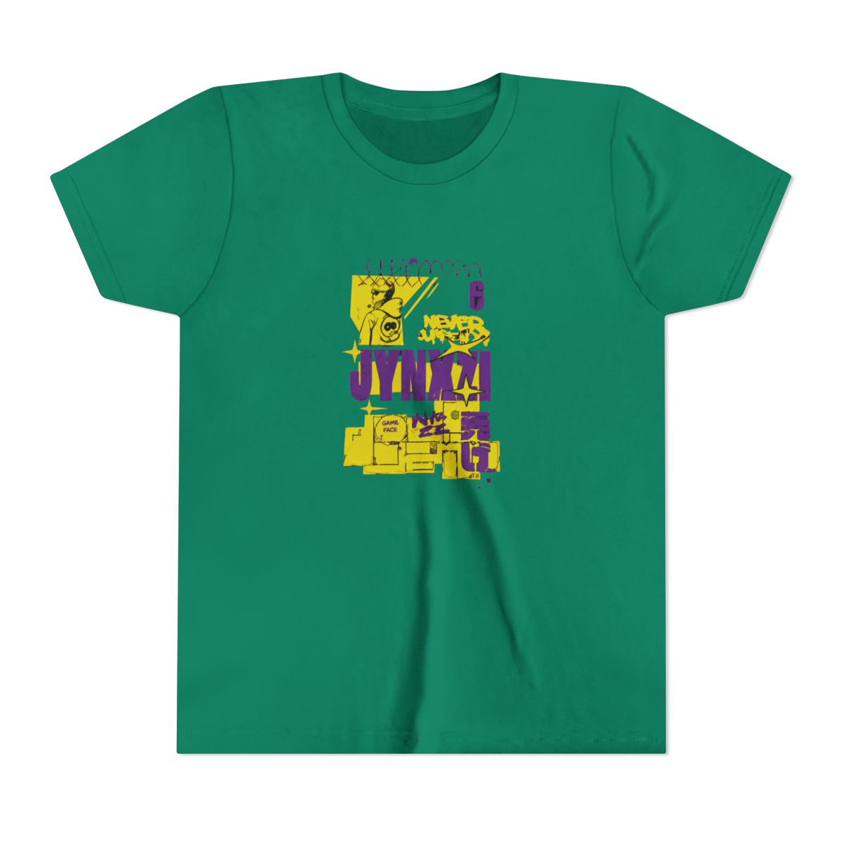 Jynxzi Softstyle Kids T Shirt - alternate angle 2, merchandise